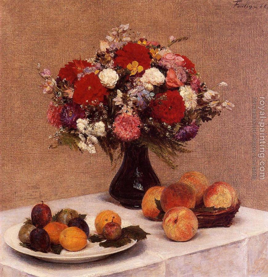 Henri Fantin-Latour : Flowers and Fruit II